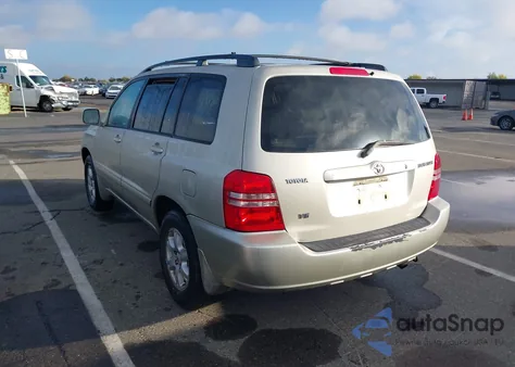 2003 Toyota Highlander V6 from USA, damaged, VIN JTEGF21AX30087325